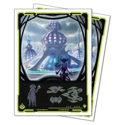 MTG Edge of Eternities 105ct Apex Deck Protector sleeves Blue Mythic - Image 2