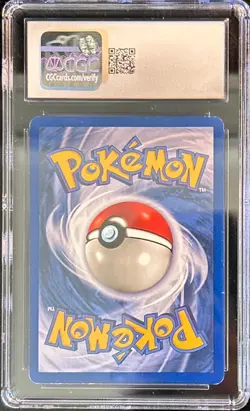 1999 POKEMON FOSSIL #4 DRAGONITE-HOLO CGC 7 - Image 2