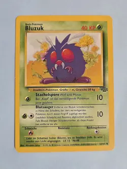 2000 Bluzuk (Venonat) 63/64 - German - NM/LP Pokemon TCG WotC - Image 1