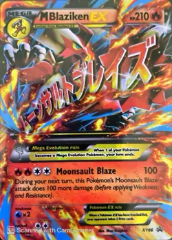 Pokemon M Blaziken EX XY86 XY Promos Mega Holo Promo English - Image 1