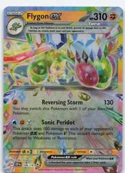 Flygon ex - 106/191 Double Rare Holo SV08: Surging Sparks NM Pokemon - Image 1