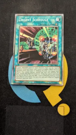 RA05-EN064 Urgent Schedule Starlight Rare 1st Ed YuGiOh - Image 1