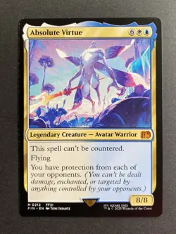 Absolute Virtue 212 FIN - Non-Foil - Mythic - Final Fantasy - MTG - Image 1