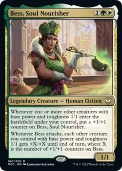 Bess, Soul Nourisher - Light Play MTG Commander: Streets of New Capenna - Image 1