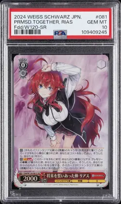 2024 SR #081 PROMISED TOGETHER, RIAS PSA 10 - Image 1
