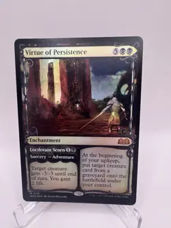 Virtue of Persistence (Showcase) -Foil Near Mint MTG Wilds of Eldraine - Image 1