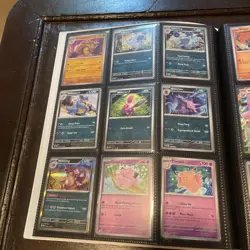 Pokemon TCG Scarlet & Violet 151 Incomplete Master Set - 188 Cards With Binder - Image 5