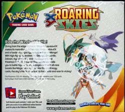 XY Roaring Skies SEALED Booster Box (36 Packs of Pokemon Cards) - Image 4