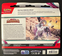 Pokemon: Scarlet and Violet Paldea Evolved 3-Pack Blister (Tinkatink) SEALED! - Image 2
