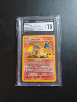Charizard 4/102 Holo Rare - CGC Gem Mint 10 - Celebrations - Pokemon TCG - Image 1