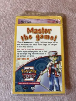 Pokemon Master the Game/Mewtwo sealed cards - Image 1