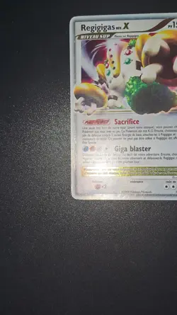 Carte Pokemon Regigigas Niv X 100/100 Dimant et Perle Tempete FR - Image 2