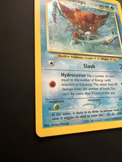 Pokemon TCG Kabutops Neo Discovery Holo Rare Card 6/75 (LP) - Image 2