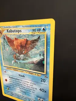 Pokemon TCG Kabutops Neo Discovery Holo Rare Card 6/75 (LP) - Image 4