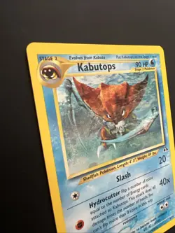 Pokemon TCG Kabutops Neo Discovery Holo Rare Card 6/75 (LP) - Image 5