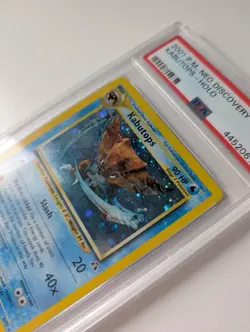 Kabutops Neo Discovery Holo Rare Card 6/75 Pokemon TCG WOTC PSA 9 - Image 3