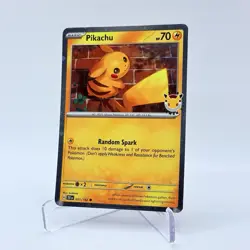 Pokemon Day 30th Anniversary - Pikachu 051 /162 Stamped 2026 Promo NM/M - Image 2