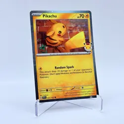 Pokemon Day 30th Anniversary - Pikachu 051 /162 Stamped 2026 Promo NM/M - Image 3