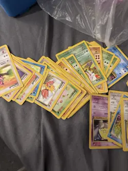 Pokemon Card Bulk Lot 500Cards Vintage BaseJungle Era – Mixed Commons Duplicates - Image 5
