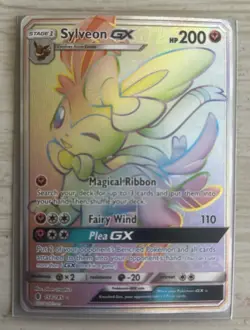 Pokemon GX Holo Promo Card Lot Ho-Oh, Entei, Lucario, Zoroark, Sylveon (2017) - Image 2