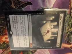 Magic: The Gathering Grim Tutor Sorcery Core Set 2021 Black Rare Wizards Card - Image 1