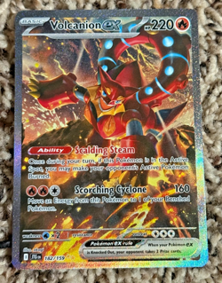 Pokemon Card - Volcanion EX #182 - Journey Together 2025 -Illustration Rare Holo - Image 1