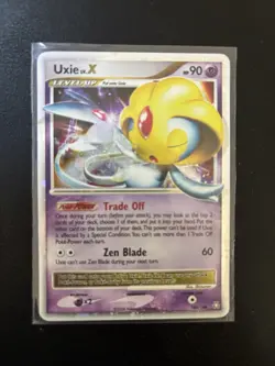Uxie LV.X Ultra Rare Holo 146/146 Legends Awakened 2008 Pokemon TCG Card - Image 1