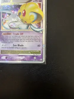 Uxie LV.X Ultra Rare Holo 146/146 Legends Awakened 2008 Pokemon TCG Card - Image 2