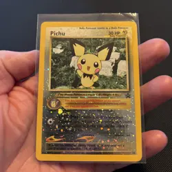 Pokemon Pichu Holo Promo Baby Pokemon Card 30 HP Tiny Mouse Pokemon TCG - Image 1