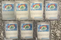 Pokemon Poke Pad Trainer Lot of 7 Pokemon Cards - Image 1
