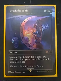 Crack the Vault - Grim Tutor -Foil Near Mint MTG Secret Lair - Image 1