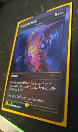 Crack the Vault - Grim Tutor -Foil Near Mint MTG Secret Lair - Image 3