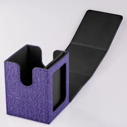 Yugioh TCG Dark Magician Purple 100 Card Deck Box With Ace Monster Display - Image 5