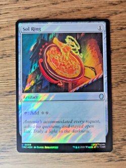 MTG TMNT Sol Ring Surge Foil U 0059 Commander NM Teenage Mutant Ninja Turtles - Image 1