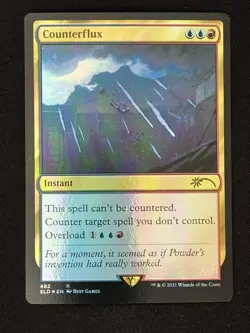 1x MTG Counterflux (Foil) - Secret Lair Drop Series (SLD) #482 - Magic - Image 1