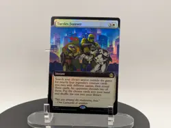 MTG Turtles Forever EXTENDED ART FOIL #0261 TMNT Rare NM Magic - Image 1