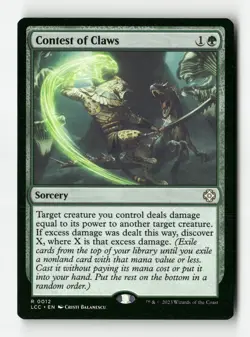 Contest of Claws - The Lost Caverns of Ixalan Commander - #12 - Non-Foil - NM - Image 1