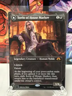 Sorin of House Markov - Borderless- Modern Horizons 3 - MH3 MTG - 0444 - Regular - Image 1