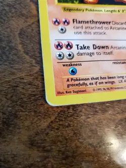 Pokemon TCG - Arcanine - Base Set Shadowless 23/102 - Image 3