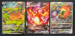 Pokemon TCG Charizard UPC Promo Set SWSH260 SWSH261 SWSH262 VMAX VSTAR V NM/M - Image 1