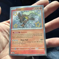 Entei - SV: Paldean Fates (PAF) 112/091 Shiny Rare Pokemon TCG - Image 2