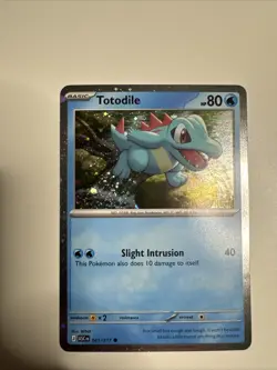 Totodile (Cosmos Holo) 041/217 Pokemon Ascended Heroes - NM - Image 1