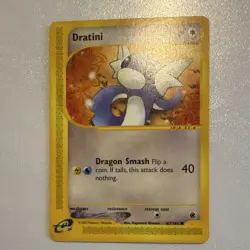 Pokemon TCG Dratini Expedition Base Set Common Basic 40HP 107/165 2002 Regular - Image 1