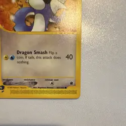Pokemon TCG Dratini Expedition Base Set Common Basic 40HP 107/165 2002 Regular - Image 3