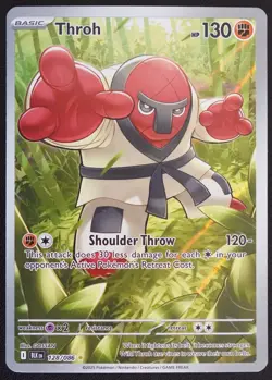 Throh 128/086 - Black Bolt Illustration Rare Pokemon TCG NM - Image 1