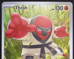 Throh 128/086 - Black Bolt Illustration Rare Pokemon TCG NM - Image 2