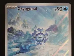 Cryogonal 111/086 Illustration Rare Full Art - Pokemon Black Bolt SV10.5 - Image 2