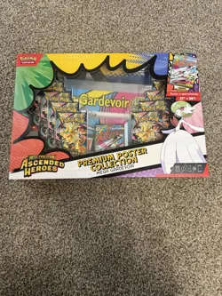 Pokemon Ascended Heroes Premium Poster Collection Mega Gardevoir - NEW/SEALED - Image 1