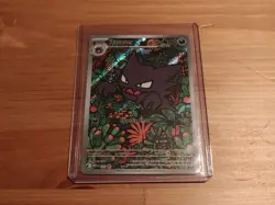 Pokemon TCG Haunter 027 Me: Mega Evolution Promo Illustration Rare Holo NM - Image 1