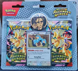 x2 Pokemon TCG Ascended Heroes Double Blister Booster Packs Erika & Larry NEW - Image 3